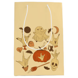 Bolsa De Regalo Mediana Halloween ILY - Diseño ASL