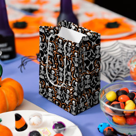 Bolsa De Regalo Mediana Halloween o el Día del Fiesta Muerto