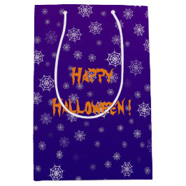 Bolsa De Regalo Mediana Halloween Spider Web