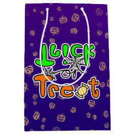 Bolsa De Regalo Mediana Halloween Truco o Trato