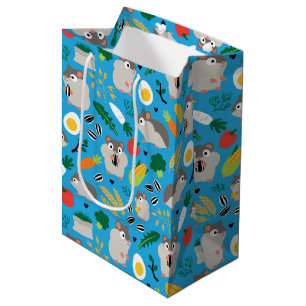 Bolsa De Regalo Mediana Hamsters Y Sus Tratos