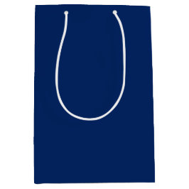 Bolsa De Regalo Mediana Hanukkah Winter Night Blue