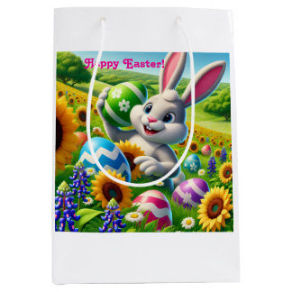 Bolsa De Regalo Mediana Happy “Easter Bunny” Gift Bag
