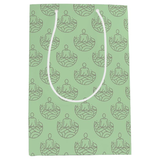 Bolsa De Regalo Mediana Happy Healthy Haven! (Anverso)