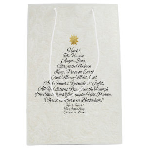 Bolsa De Regalo Mediana Hark, los ángeles del Herald cantan árbol de Nav