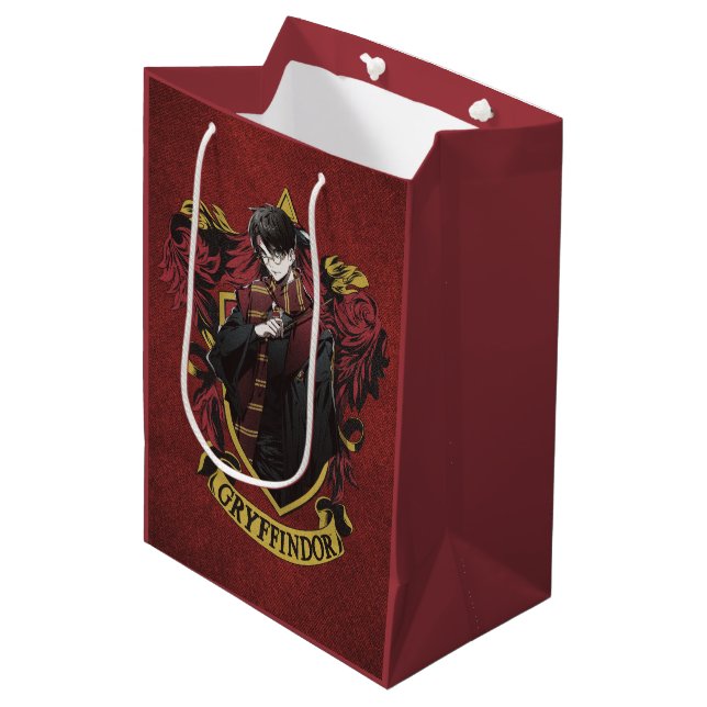 Bolsa De Regalo Mediana HARRY POTTER™ | Escudo Anime HARRY POTTER™ (Angulo Anverso)