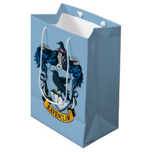 Bolsa De Regalo Mediana Harry Potter Escudo Gótico Ravenclaw