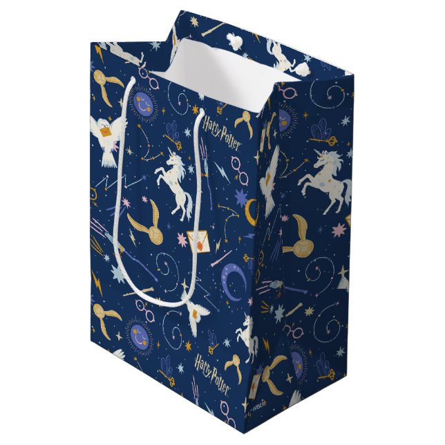 Bolsa De Regalo Mediana HARRY POTTER™ Summer Solstice Icon Pattern (Angulo Anverso)