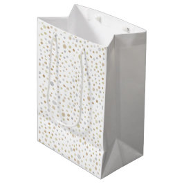 Bolsa De Regalo Mediana Hattie Confetti Watercolor Dots Gift Bag
