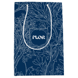 Bolsa De Regalo Mediana Heaven Nocturne Florist Gift Bag