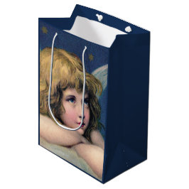 Bolsa De Regalo Mediana Heavenly angel daydreaming on a cloud in the sky
