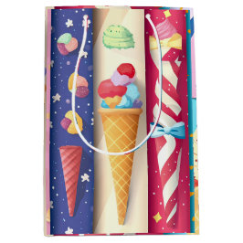 Bolsa De Regalo Mediana Helado