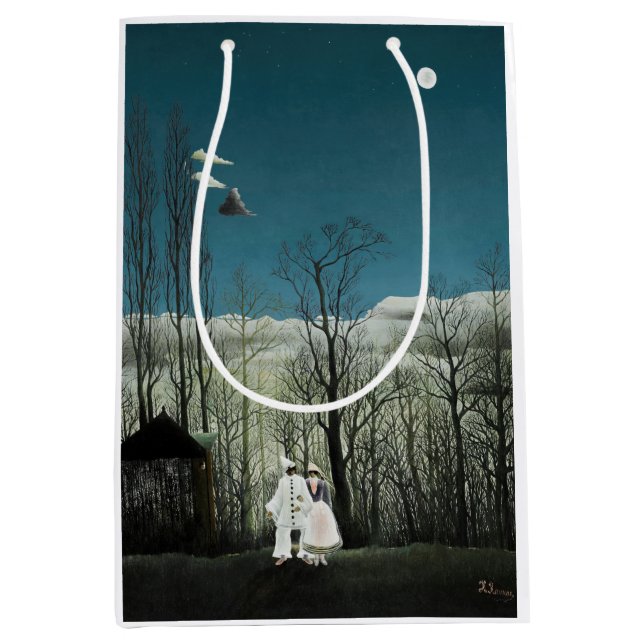 Bolsa De Regalo Mediana Henri Rousseau - Noche de Carnaval (Anverso)