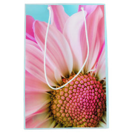 Bolsa De Regalo Mediana Hermosa flor rosa cercana foto