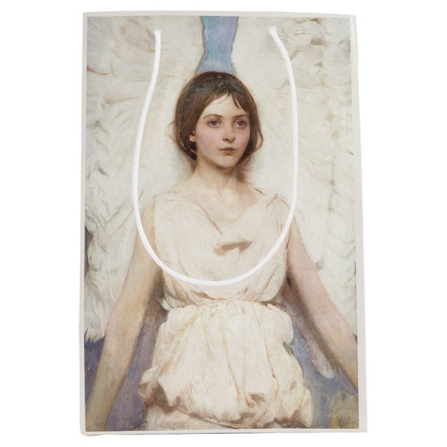 Bolsa De Regalo Mediana Hermoso ángel (de Abbott Handerson Thayer) (Anverso)