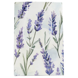 Bolsa De Regalo Mediana Hermoso Baño de Lavanda para Novia