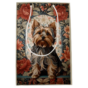 Bolsa De Regalo Mediana Hermoso Yorkie Retrato Terrier de Yorkshire