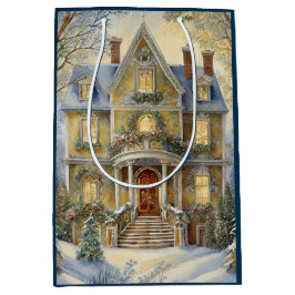 Bolsa De Regalo Mediana Hermosos Navidades de Victoria