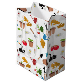 Bolsa De Regalo Mediana Herramientas de jardinería Planta Jardinería Patró
