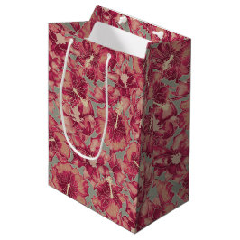 Bolsa De Regalo Mediana Hibiscus de vacaciones, Navidades de estilo hawaia
