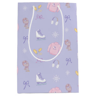Bolsa De Regalo Mediana Hielo Hielo Hielo Hielo Hielo Hielo Hielo Morado d
