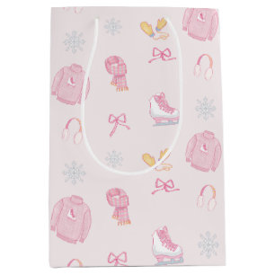 Bolsa De Regalo Mediana Hielo Hielo Hielo Hielo Hielo Hielo Hielo Rosa