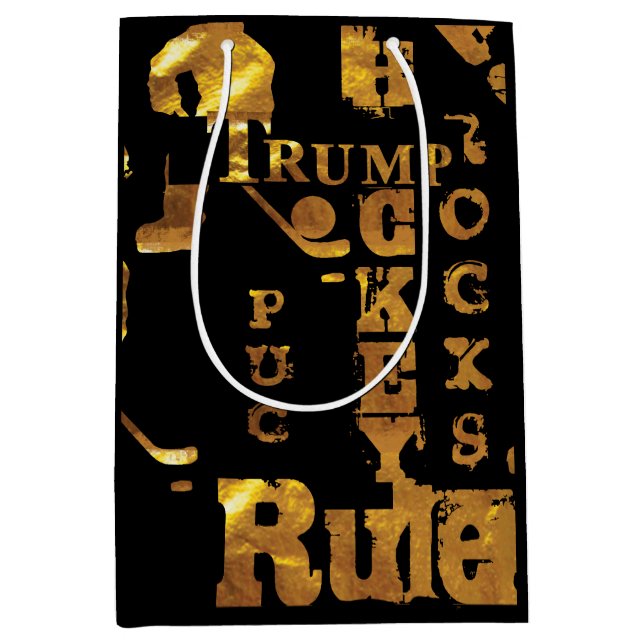 Bolsa De Regalo Mediana Hockey (Anverso)