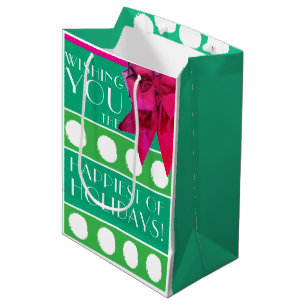 BOLSA DE REGALO MEDIANA HOLIDAY ART DECO