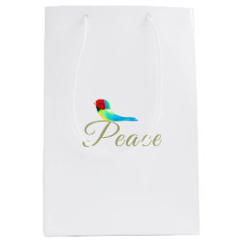 Bolsa De Regalo Mediana Holiday Little Bird  Messenger of Peace