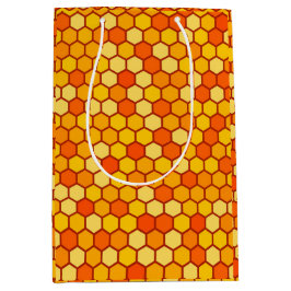 Bolsa De Regalo Mediana Honeycomb Hexagon