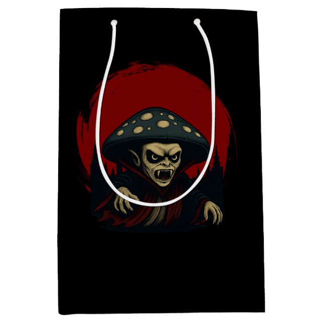 Bolsa De Regalo Mediana Hongos Didentales MicoVamp (Anverso)