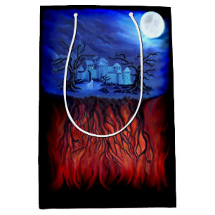 Bolsa De Regalo Mediana Hora de la bruja, entre el cielo y el infierno