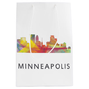 BOLSA DE REGALO MEDIANA HORIZONTE WB1 DE MINNEAPOLIS, MINNESOTA -