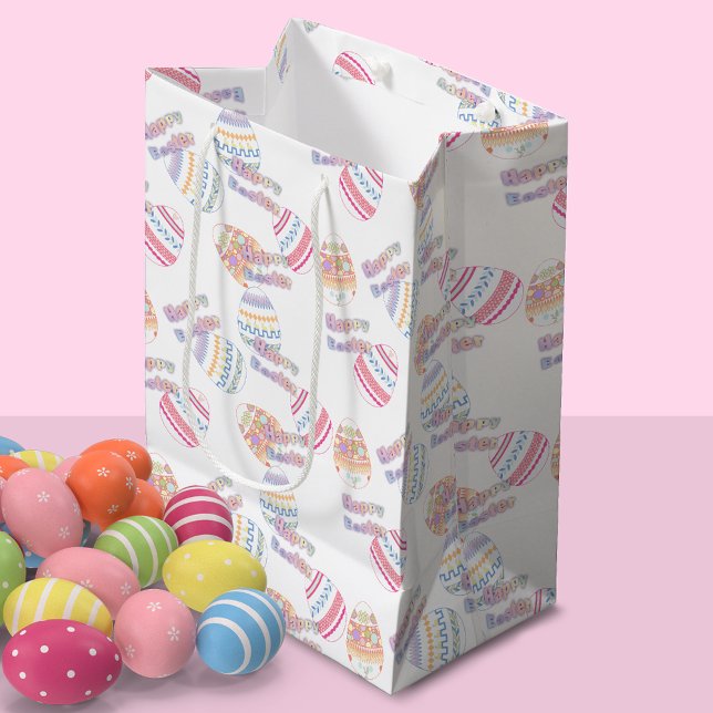 Bolsa De Regalo Mediana Huevos de Pascua (Subido por el creador)