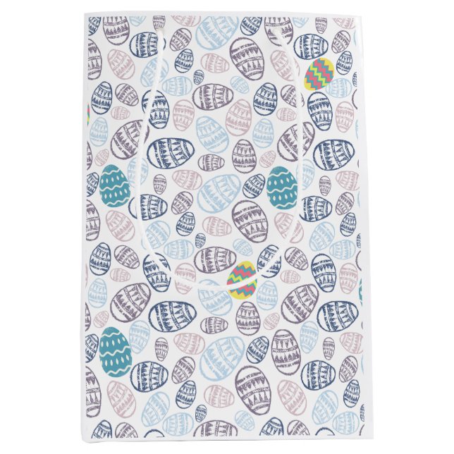 Bolsa De Regalo Mediana Huevos de Pascua (Anverso)