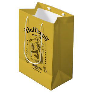 Bolsa De Regalo Mediana HUFFLEPUFF™ Dedicación Paciencia Lealtad Escudo