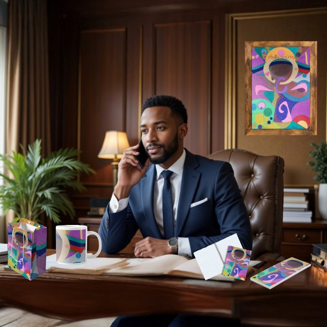 Bolsa De Regalo Mediana I Heal (Get the full "I Heal" collection at: https://bit.ly/SmartArtZazzle)