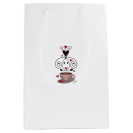 Bolsa De Regalo Mediana I Heart Coffee