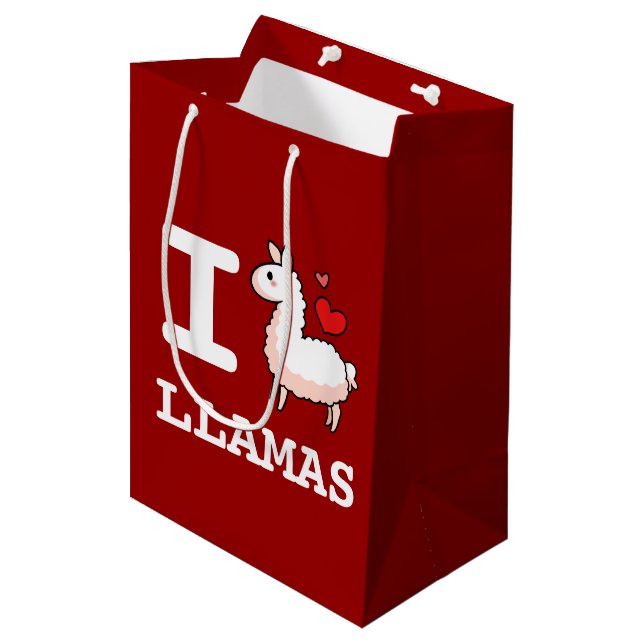 Bolsa De Regalo Mediana I llamas de la llama (Angulo Anverso)