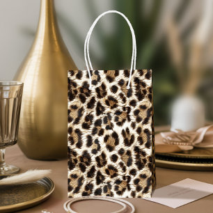 Bolsa De Regalo Mediana ID1157 del Fiesta de Safari impreso en Leopardo de