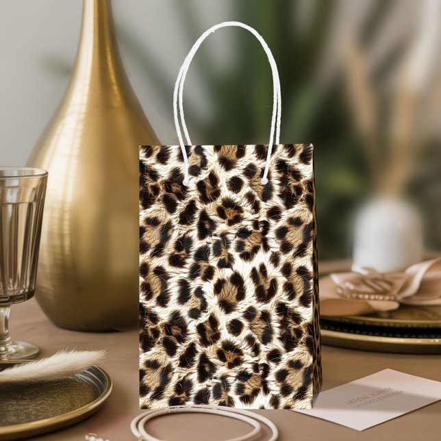 Bolsa De Regalo Mediana ID1157 del Fiesta de Safari impreso en Leopardo de (Subido por el creador)