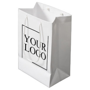 Bolsa De Regalo Mediana Idea Personalizado Boda personalizada Añadir logot