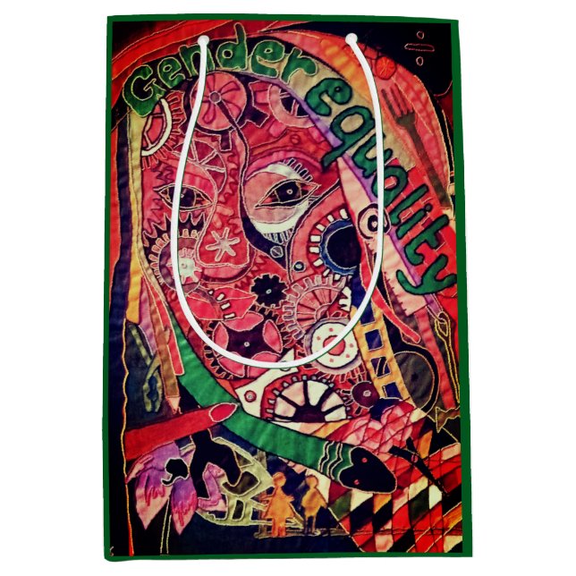 Bolsa De Regalo Mediana Igualdad de género (Anverso)