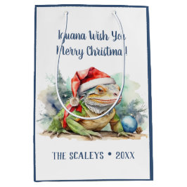 Bolsa De Regalo Mediana Iguana te desea una feliz Navidad