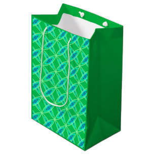 Bolsa De Regalo Mediana Impresión atómica moderna de mediados de siglo - V