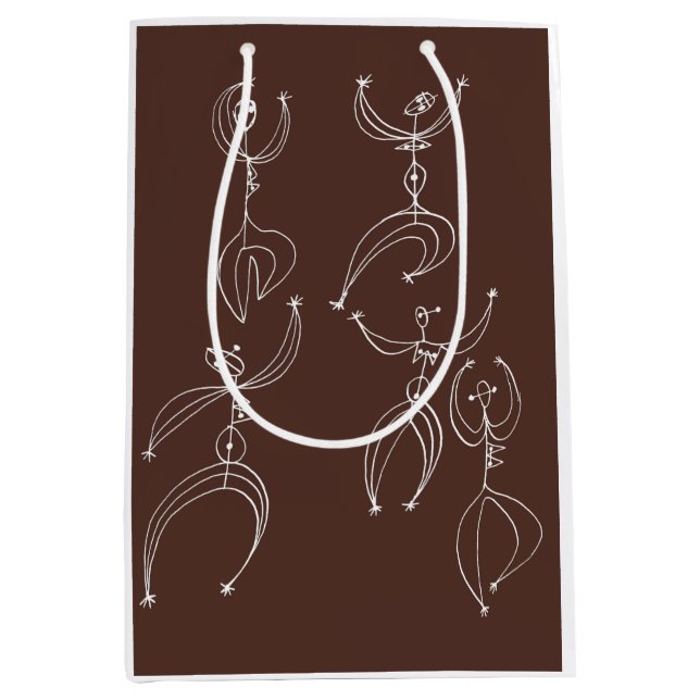 Bolsa De Regalo Mediana impresión de baile interpretativo (Anverso)