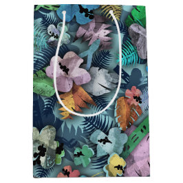 Bolsa De Regalo Mediana Impresión hawaiana para electricista con herramien