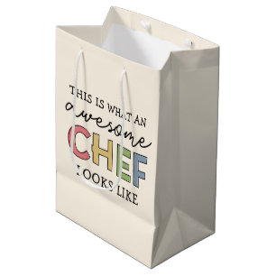 Bolsa De Regalo Mediana Impresionantes regalos de chef Mejor Chef De Reg