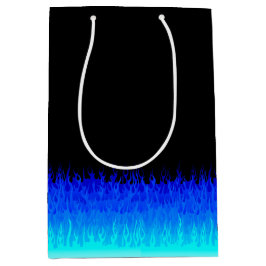 Bolsa De Regalo Mediana Inflamaciones Blue Hot Rod