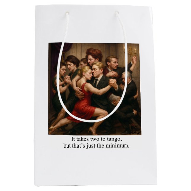 Bolsa De Regalo Mediana Invitación (Anverso)
